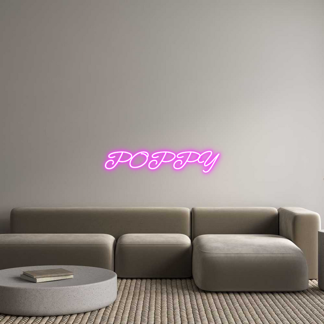 Custom Neon: POPPY