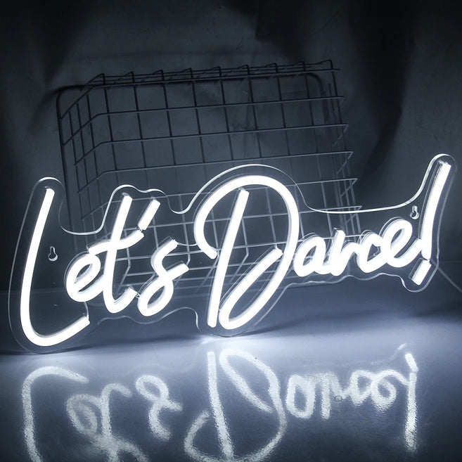 Lets Dance Neon Sign