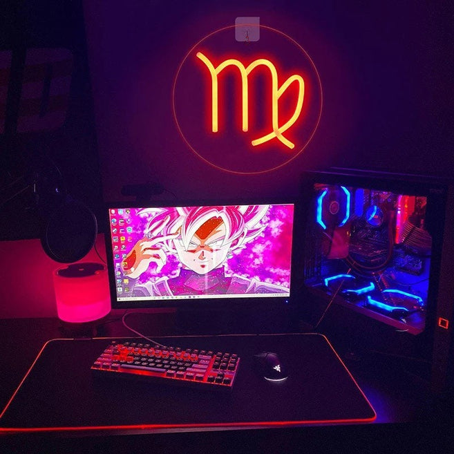 Astrology neon sign