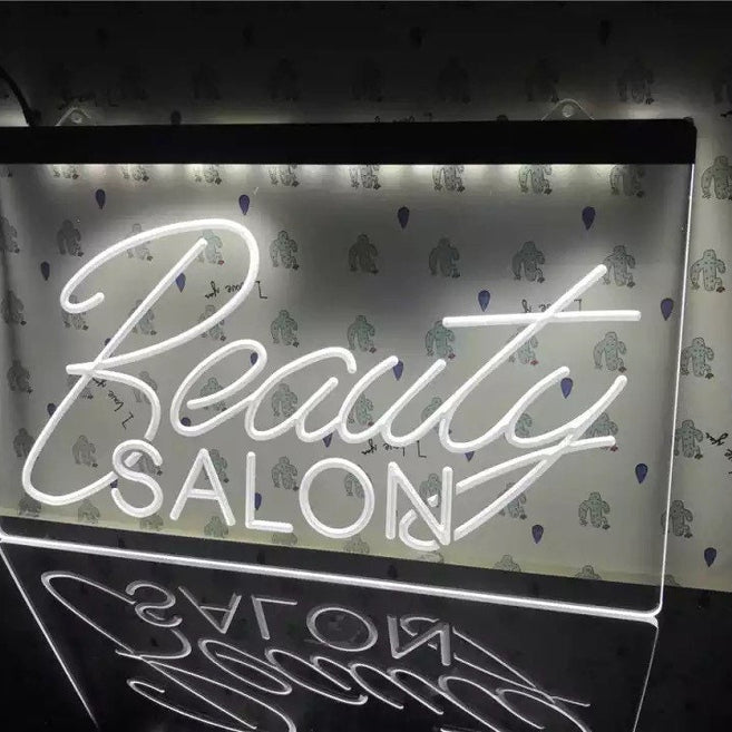 Beauty salon neon sign