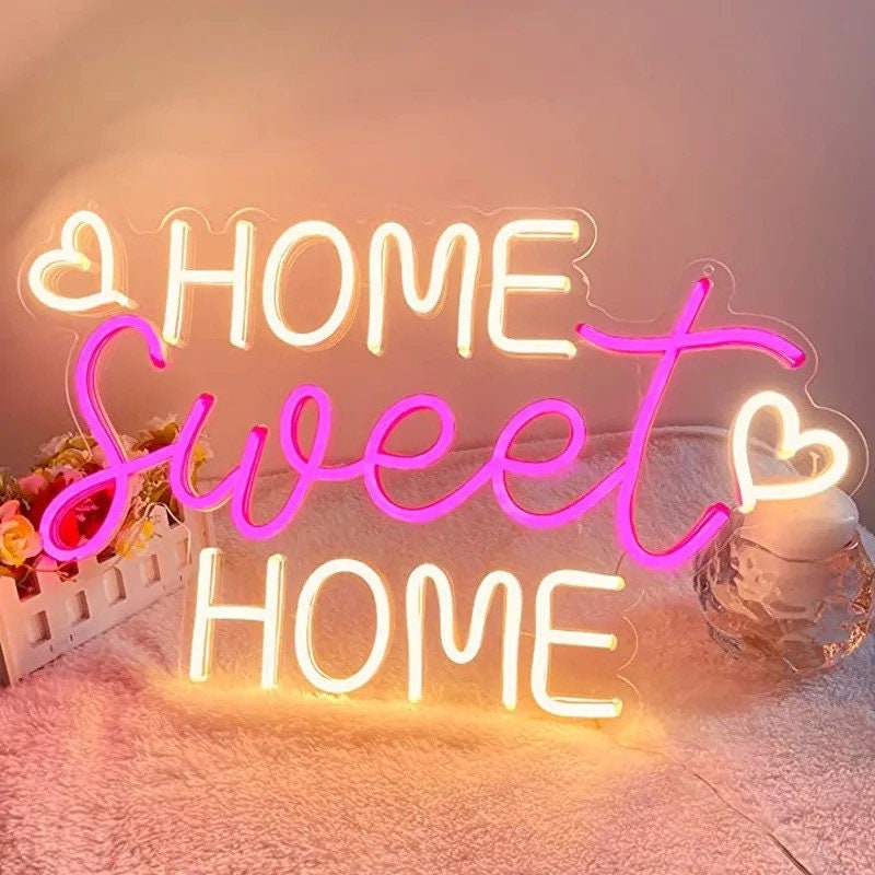 Welcome home neon