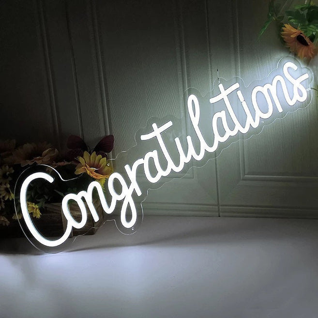 Congratulations Led Neon